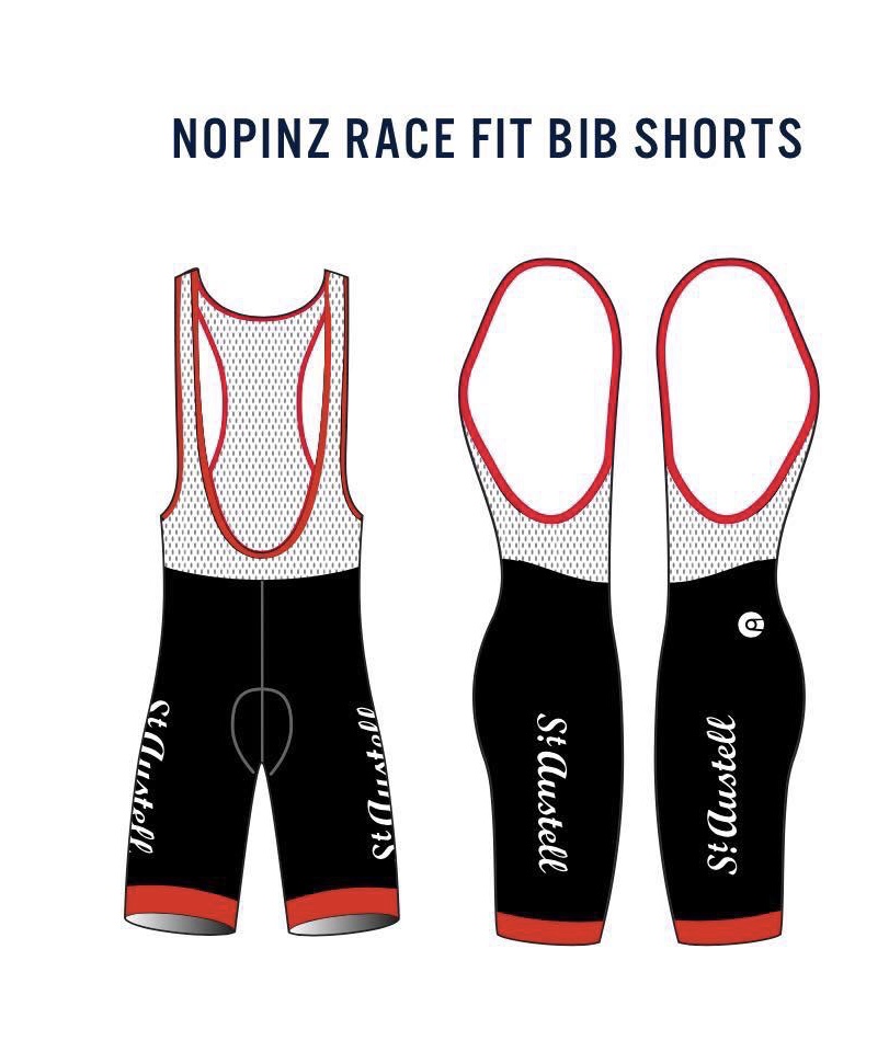 NoPinz Race Fit Bib Shorts
